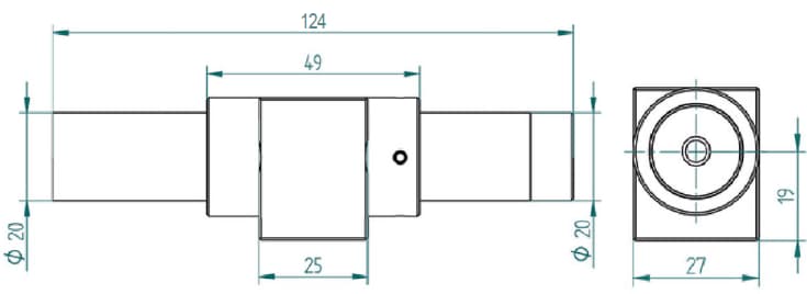 Z5A Belt Aligner line drawing 2